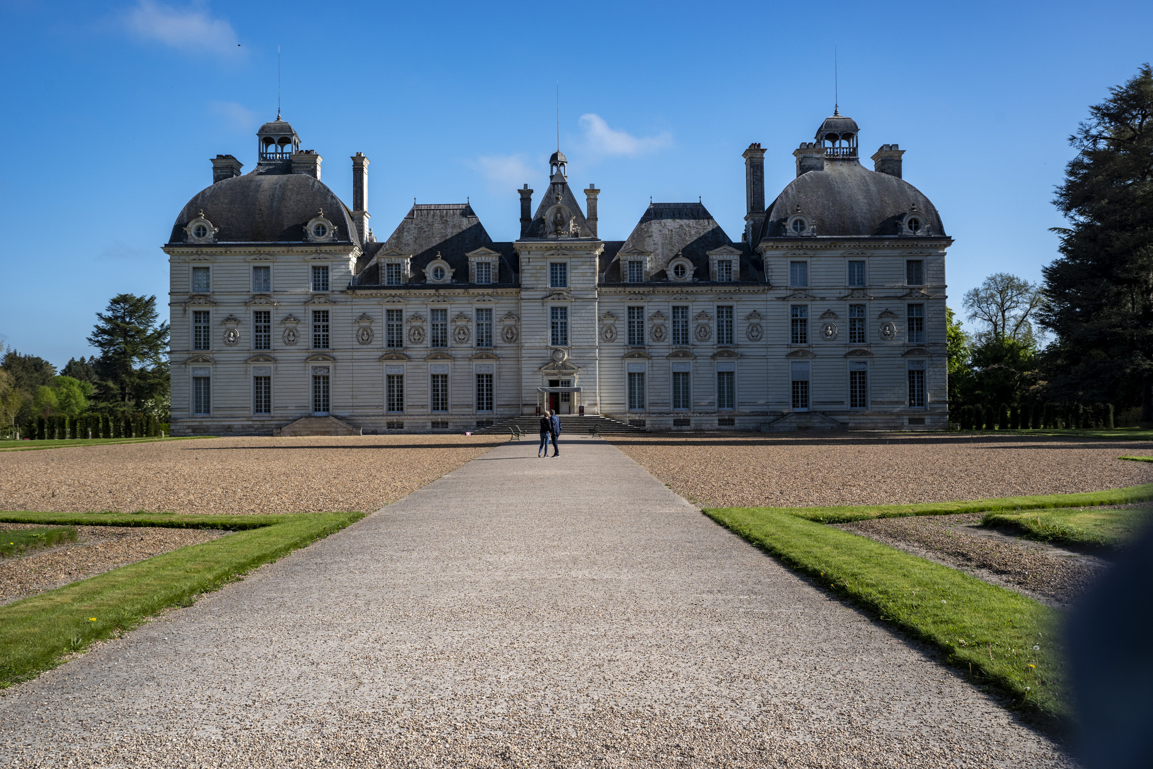 Francie (4) nadivoko – zámek Cheverny, Blois a koupání v Loiře